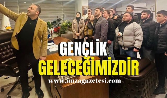 AK Parti İl Başkanı Mustafa Çağlayan, AK Gençlikle buluştu