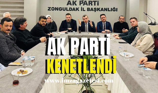 AK Parti toplandı!