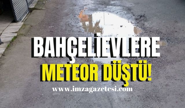 Bahçelievler’de şok görüntü!