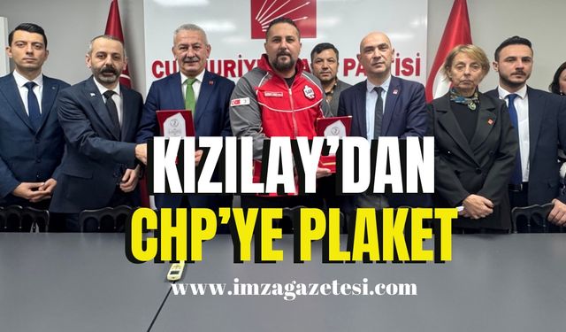 Kızılay’dan CHP’ye teşekkür!