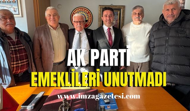 AK Parti’den TÜED’e hayırlı olsun ziyareti