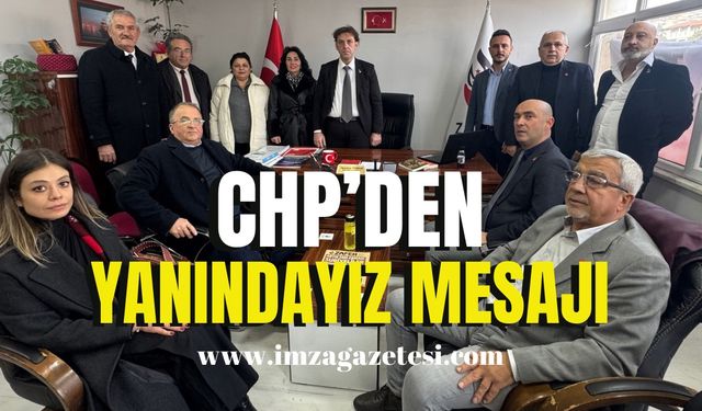 CHP’den Zafer Partisine ziyaret