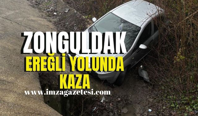 Zonguldak-Ereğli yolunda kaza!