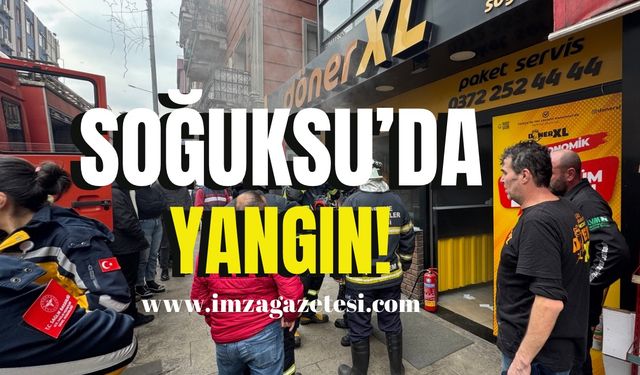 Soğuksu’da dönercide yangın! Ekipler sevk edildi