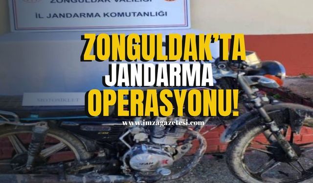 Zonguldak'ta Jandarma Operasyonu!