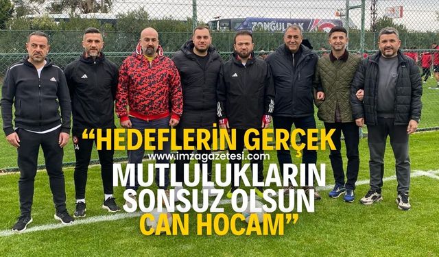 Zonguldakspor FK Yönetim Kurulu, Can Güven'in doğum gününü kutladı