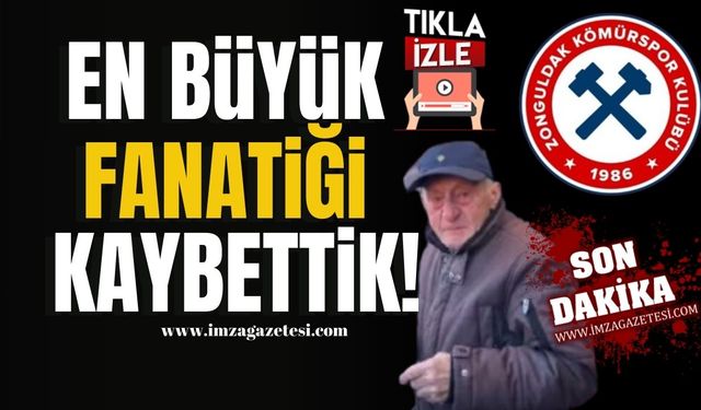 Zonguldakspor’un "Atmaca" amcasından acı haber! | Zonguldak Haber