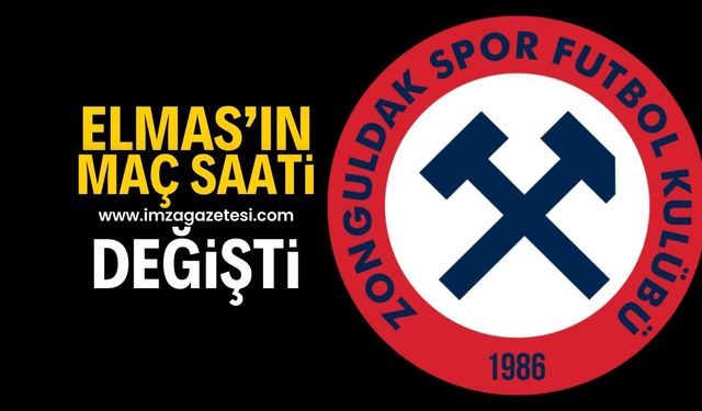 Zonguldakspor'un maç saati değşti