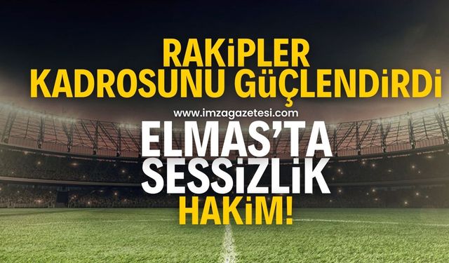 Zonguldakspor'un rakipleri kadrosunu güçlendirdi! Elmas'ta sessizlik hakim