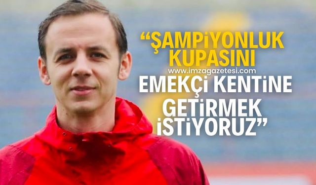 Zonguldakspor'un yeni transferi Gökhan Köseoğlu, "Şampiyonluk kupasını emekçi kentine getirmek istiyoruz"