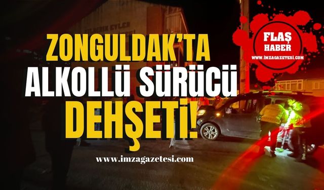 Zonguldak'ta Alkollü Sürücü Dehşeti! Baba ve Kızı Ağır Yaralı! | Zonguldak Haber