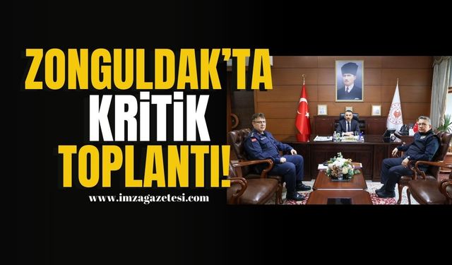 Zonguldak’ta Güvenlik Seferberliği! Vali Hacıbektaşoğlu Liderliğinde Kritik Toplantı! | Zonguldak Haber