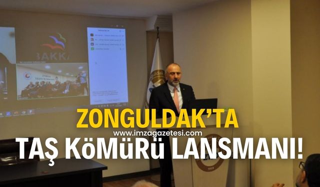 ZTSO'da Taş Kömürü lansmanı