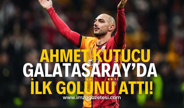 Ahmet Kutucu'dan Güzel Başlangıç! Galatasaray'da İlk Golünü Attı