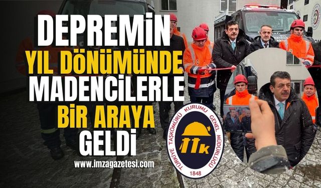 Avcı, 6 Şubat Depreminin Yıl Dönümünde Madencilerle Bir Araya Geldi... | İmza