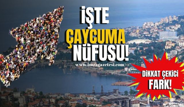 Zonguldak’ın Büyüyen İlçesi Çaycuma'da dikkat çeken fark! İşte Çaycuma nüfusu...