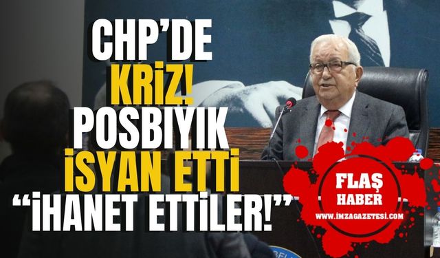 CHP’de Kriz! Ereğli Belediye Başkanı Halil Posbıyık, "İhanet Ettiler!" | İmza