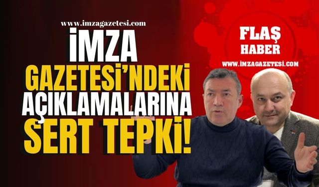 Devrek Belediye Başkanı Özcan Ulupınar’ın İmza Gazetesi'ndeki açıklamalarına CHP’den Sert Tepki! | İmza