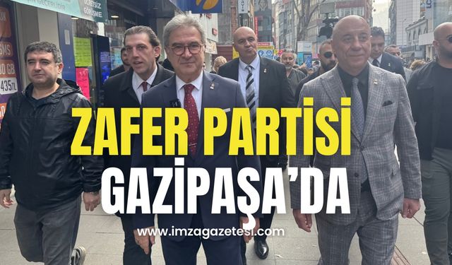 Zafer Partisi Genel Başkanvekili Ali Şehiroğlu, Gazipaşa’da!