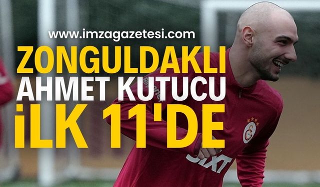 Galatasaray Gaziantep'e konuk oluyor: Zonguldaklı Ahmet Kutucu ilk 11'de!