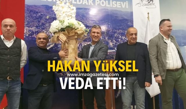 Hakan Yüksel Zonguldak'a veda etti