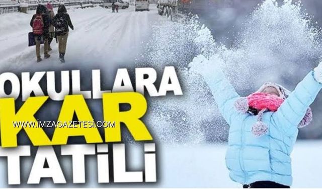 Bartın'da Cuma günü okullar tatil!