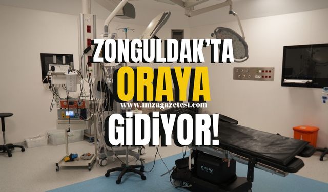 Zonguldak'ta oraya gidiyor!