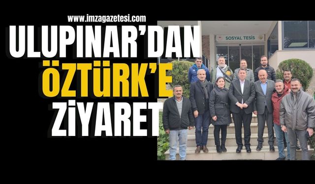 Özcan Ulupınar'dan Vedat Öztürk'e ziyaret... | Devrek Haberleri