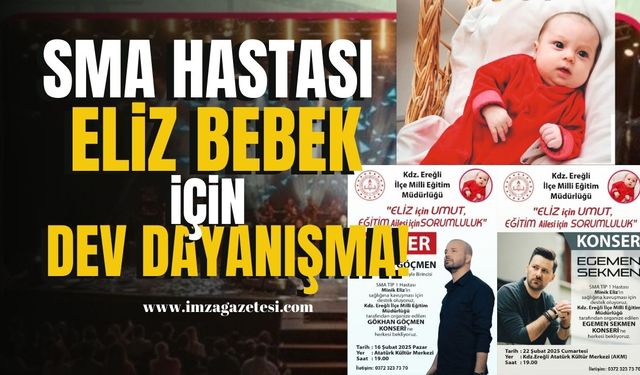 SMA Hastası Eliz Bebek İçin Dev Dayanışma! | İmza