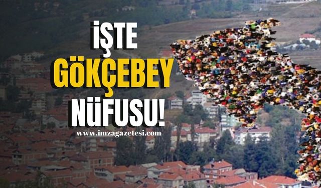 TÜİK açıkladı! İşte Gökçebey'in nüfusu!