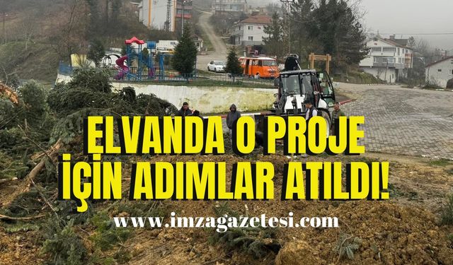 Elvanpazarcık’da heyecan verici proje için çalışmalar başladı