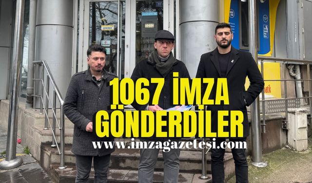 1067 imzayı TBMM’ye gönderdiler!