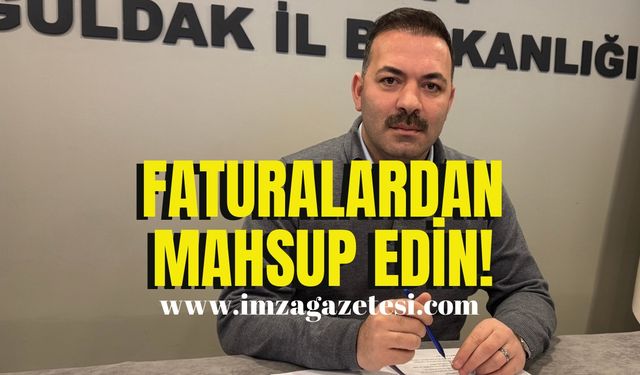 Mustafa Çağlayan; ‘ bu paraları ya iade edin ya da önümüzdeki faturalardan mahsup edin’