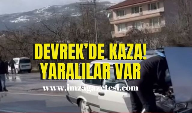 Devrek’de kaza! Yaralılar var