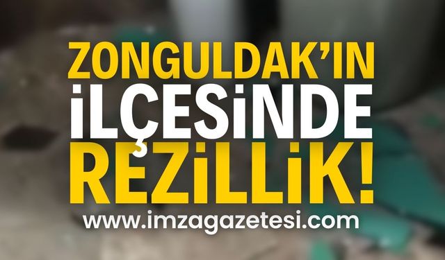 Zonguldak'ın ilçesinde rezillik! | Zonguldak haber