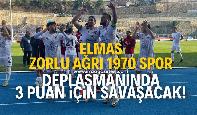 Zonguldakspor, bugün zorlu Ağrı 1970 Spor deplasmanında 3 puan için savaşacak!