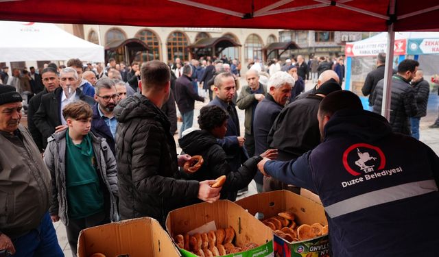 Belediyeden bayrama özel ikramlar