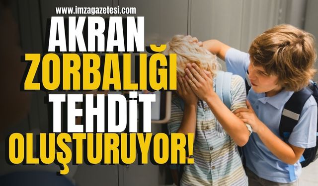 Akran zorbalığı dünya çapında tehdit oluşturuyor!