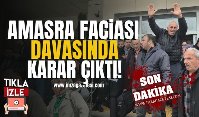 Amasra Maden Faciasında Karar Çıktı!