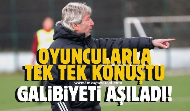 Bülent Demirkanlı’dan futbolculara galibiyet aşısı