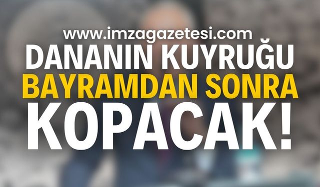 Dananın kuyruğu bayram sonrası kopuyor! | Bartın haberleri