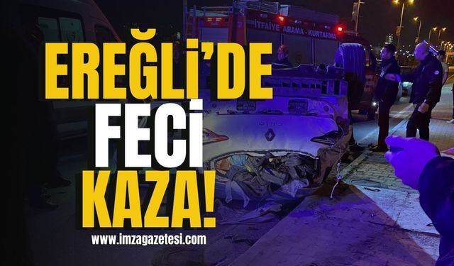 Ereğli’de Feci Kaza! | Ereğli Haberleri