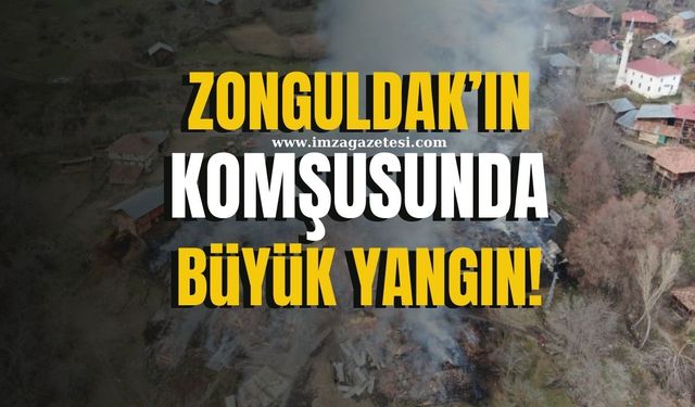 Kastamonu'da büyük yangın