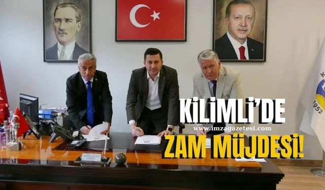 Kilimli Belediyesi’nden zam müjdesi!