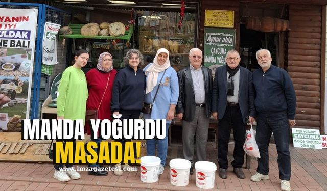 Çaycuma’da Manda Yoğurdu Buluşması...Sektörün Duayenleri Geleceği Konuştu!