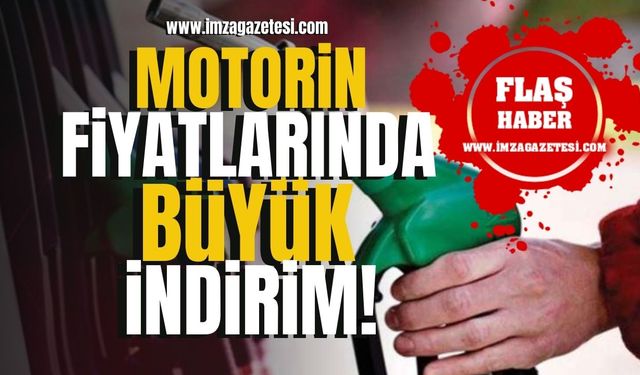 Motorin Fiyatlarında Büyük İndirim! | Gündem Haberleri