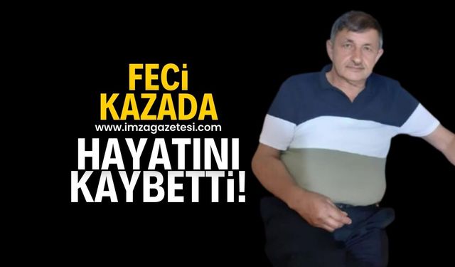 Mustafa Karabacak feci kazada hayatını kaybetti