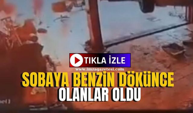 Sobaya benzin dökünce olanlar oldu