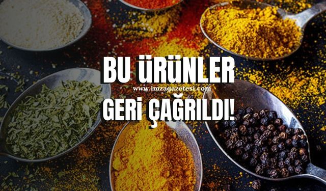Alerjisi olanlar dikkat! Bu ürünler geri çağrıldı!
