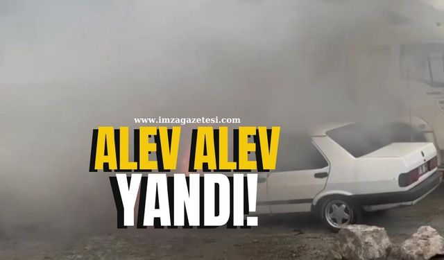 Tofaş alevlere teslim oldu